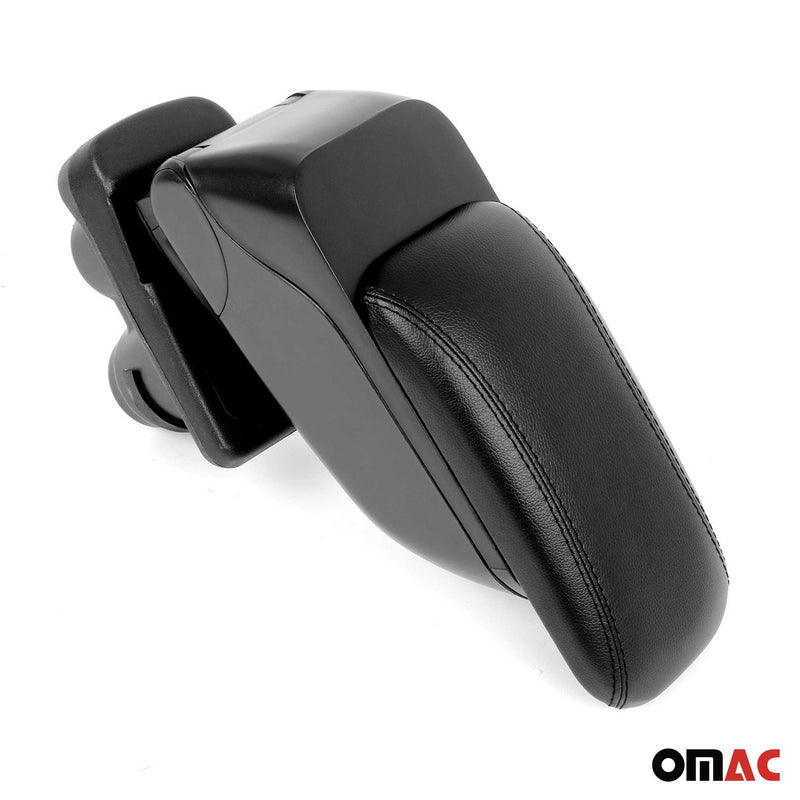 Center accoudoir pour VW Caddy 2003-2020 Touran 2003-2015 Noir Coulissant