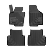 Tapis de Sol de Voiture pour Seat Alhambra II 2010-2020 TPE Imperméable 4Pcs