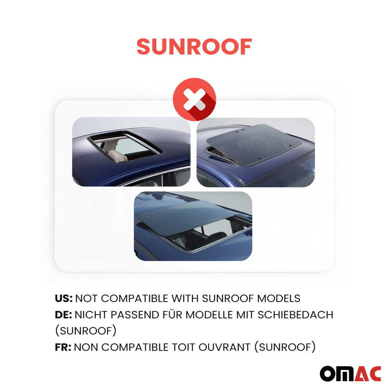 Barres de Toit Transversales pour Mercedes Viano Vito W638 W639 W447 2003-2025