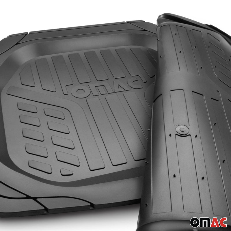 Tapis de sol pour Jeep antidérapants et toutes saisons 4 Pcs