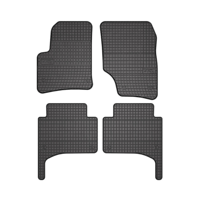 Tapis de Sol pour Porsche Cayenne 2002-2010 Caoutchouc Noir