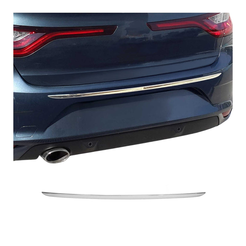 Arrière coffre couvercle moulure pour Opel Insignia B 2017-2022 en acier chromé