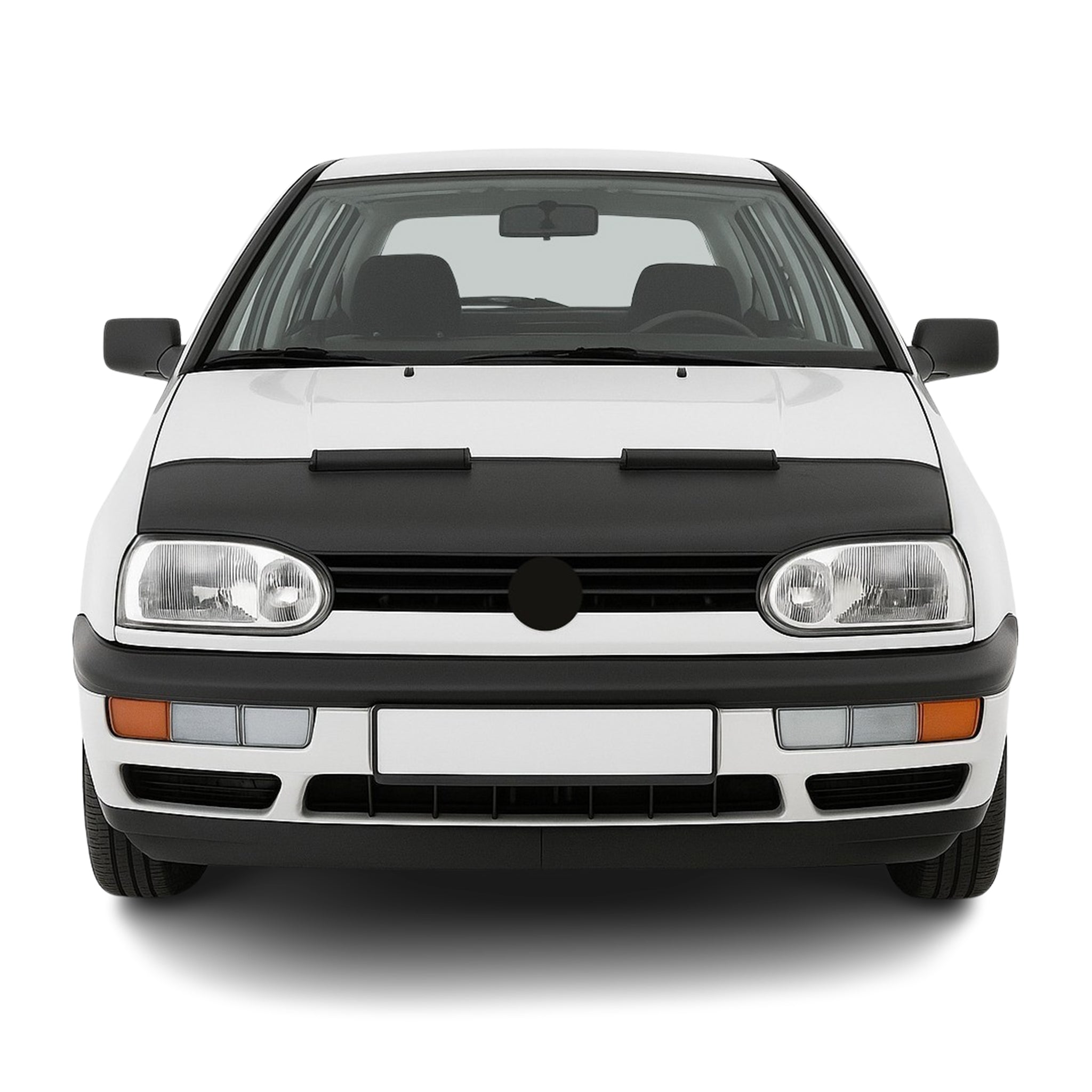 Protège Capot pour VW Golf 1991-1997 Masque de voiture vinyle Noir