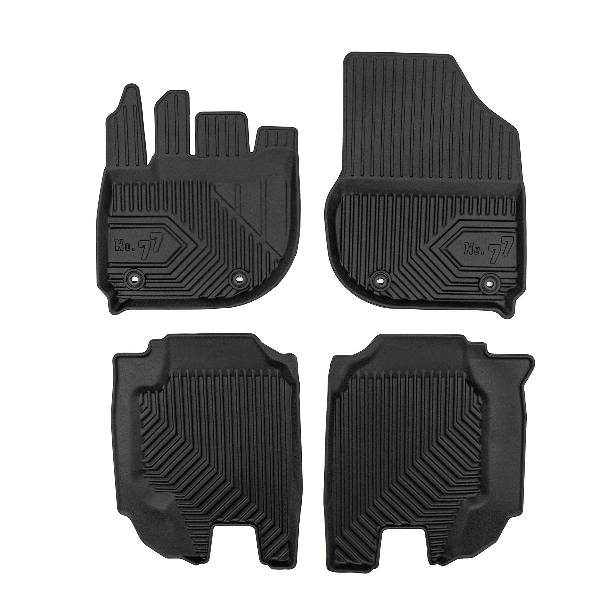 Tapis de Sol de Voiture pour Honda HR-V e:HEV 2021-2026 TPE Imperméable 4Pcs