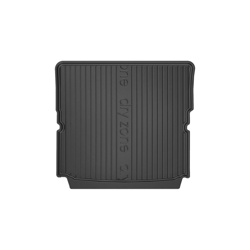 Tapis de coffre pour Opel Zafira B 2005-14 7places 3.rangée rabattables TPE Noir