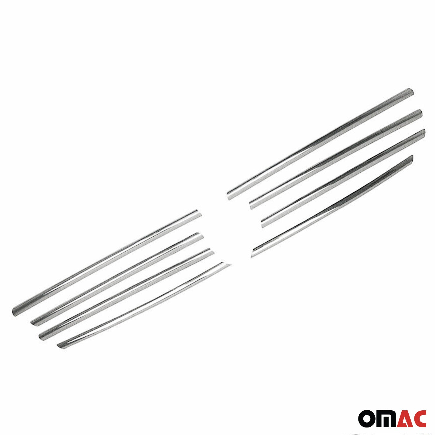 Moulure de Grille de Calandre pour VW Transporter T5 2003-2009 Chromé 2Pcs