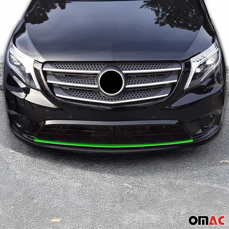 Garniture de Pare-chocs Avant pour Mercedes Vito W447 2014-2023 Acier Inox
