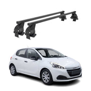 Barres Transversales Menabo pour Peugeot 208 2012-2015 Noir