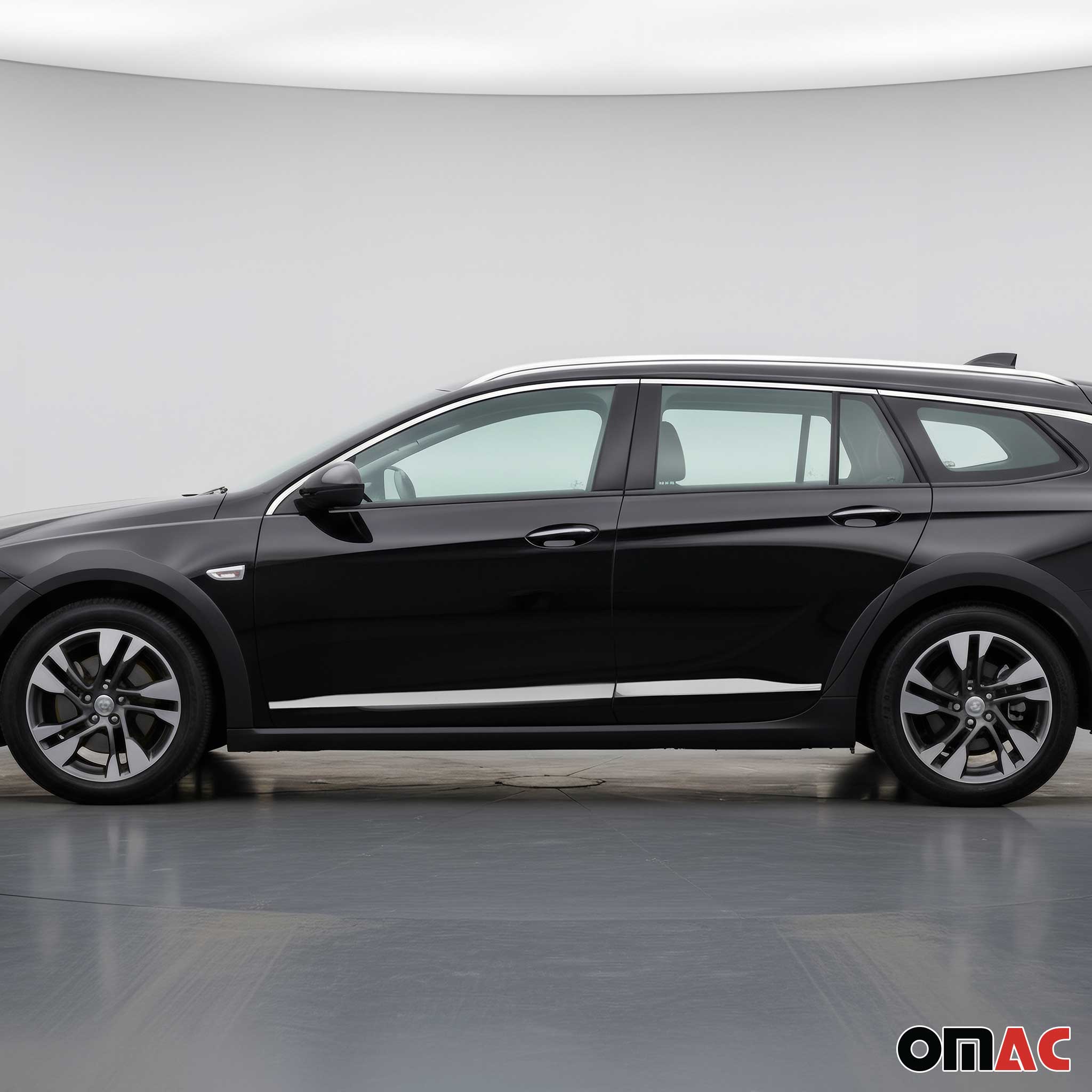 Garniture Baguette de porte latérale pour Opel Insignia B 2017-2023 inox 4Pcs