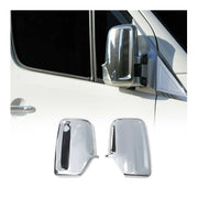 Coques de Rétroviseurs pour VW Crafter 2006-2017 en ABS Chromé Argent