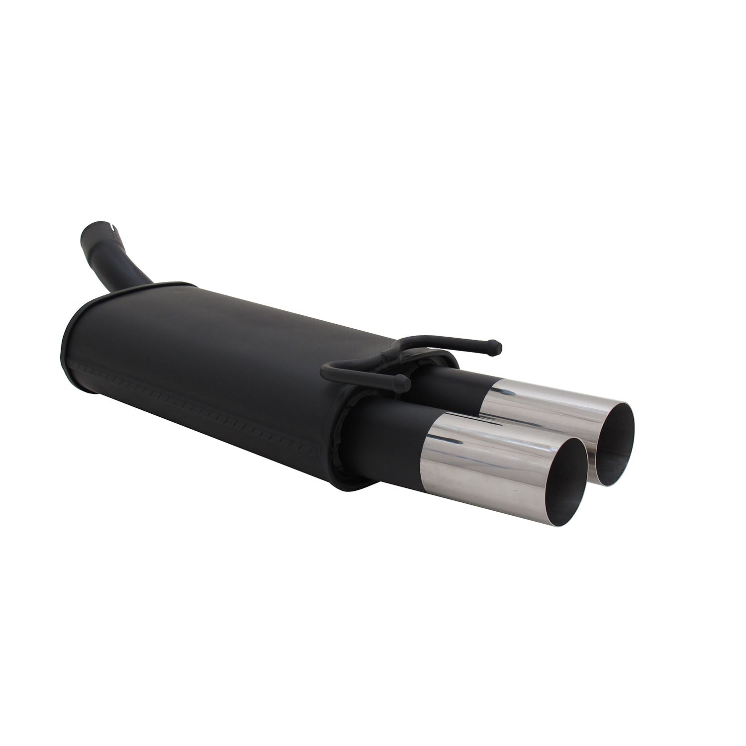 Échappement arrière sport Novus pour Opel Corsa B 2x76mm RL-Design avec ABE