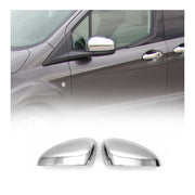 2014-2018 Ford Transit/Tourneo Courier PRE-FL Coques de Rétroviseurs ABS Argent