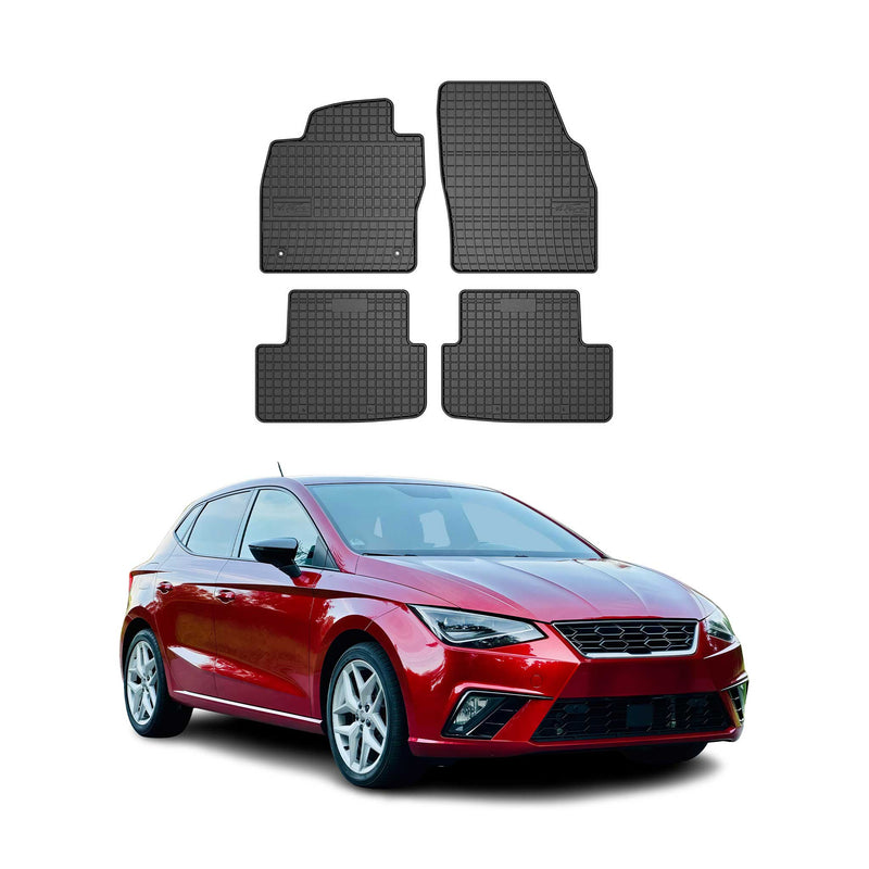 Tapis de Sol pour Seat Ibiza V 2017-2025 OMAC Noir Caoutchouc