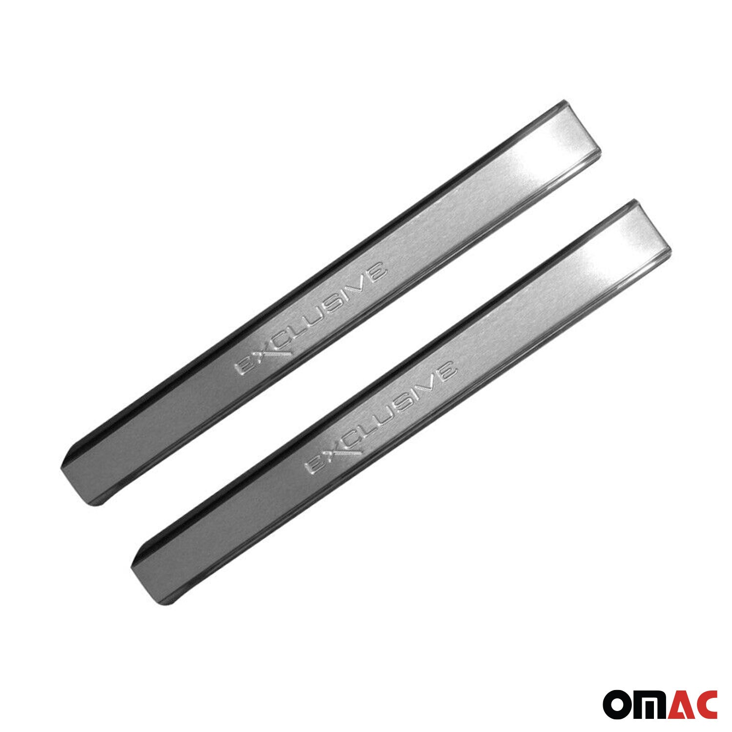 Couverture de Seuil de porte pour VW Golf V VI VII 2003-2019 inox chromé 2Pcs