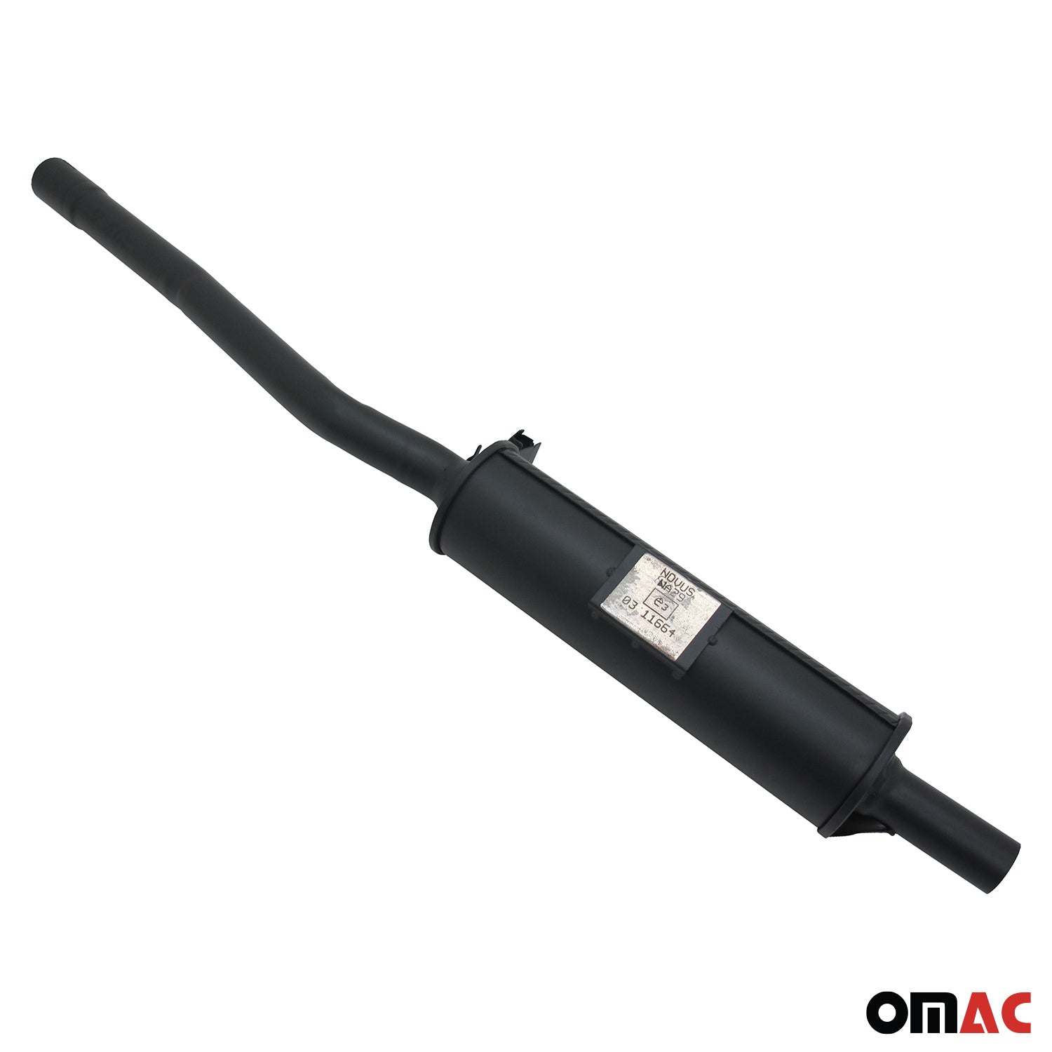 Silencieux avant sport Novus pour VW Polo 86C avec ABE