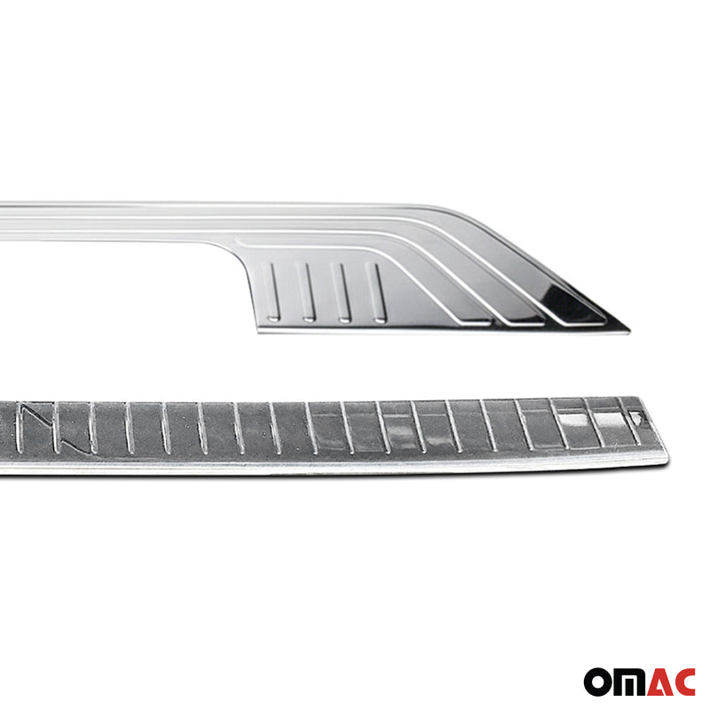 Kit Protection de Pare-Chocs arrière pour Mercedes Vito W447 2014-2025 inox 2Pcs