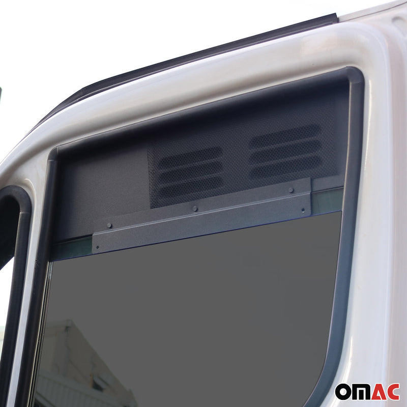 Garniture de Fenêtre pour Iveco Daily 2014-2022 2Pcs Noir