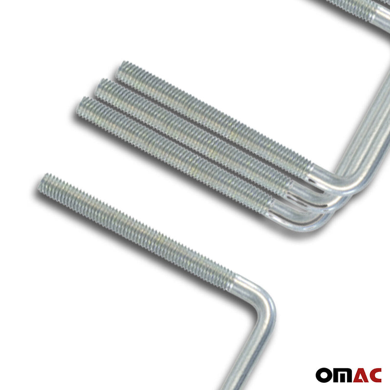 Menabo U-Fixation Kit U-étrier 80mm - pour coffre de toit boîte de toit