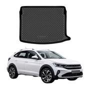 OMAC Tapis de coffre pour VW Taigo 2021-2026 Supérieur en caoutchouc TPE Noir