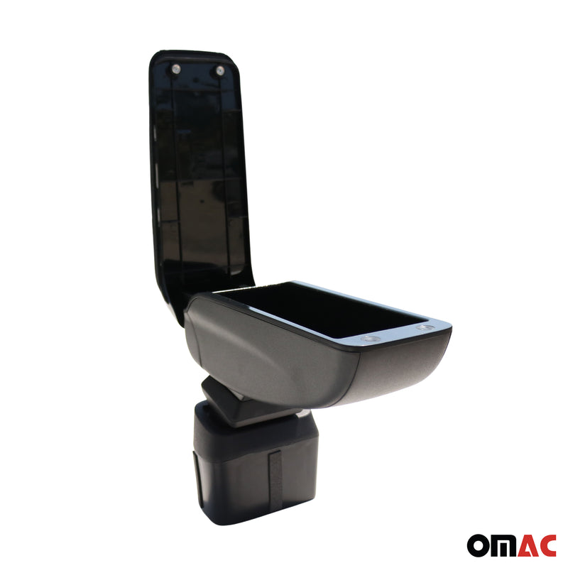 Accoudoir pour Nissan Juke 2011-2019 Abs Viny Noir Central Organiseur