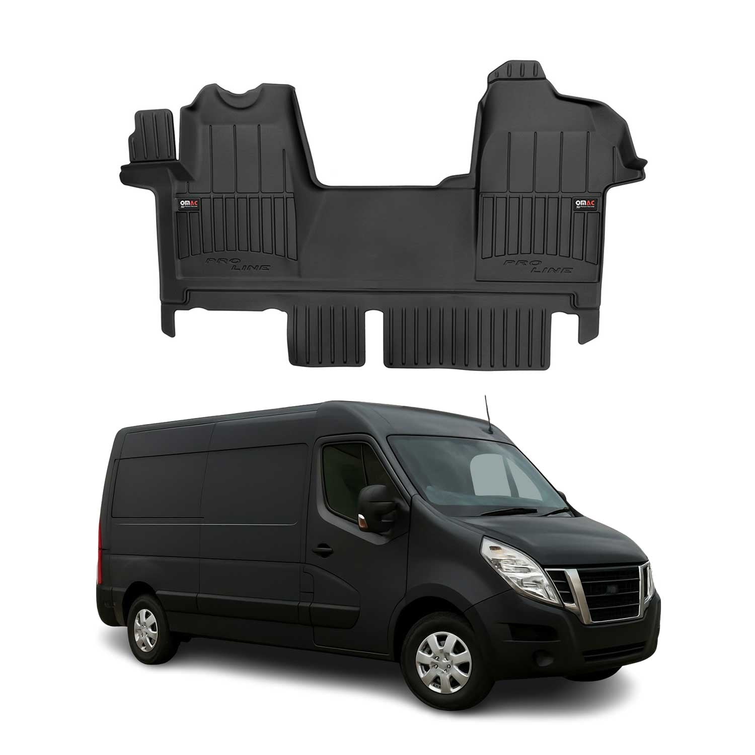 Tapis de Sol pour Nissan NV400 2012-2022 TPE Noir
