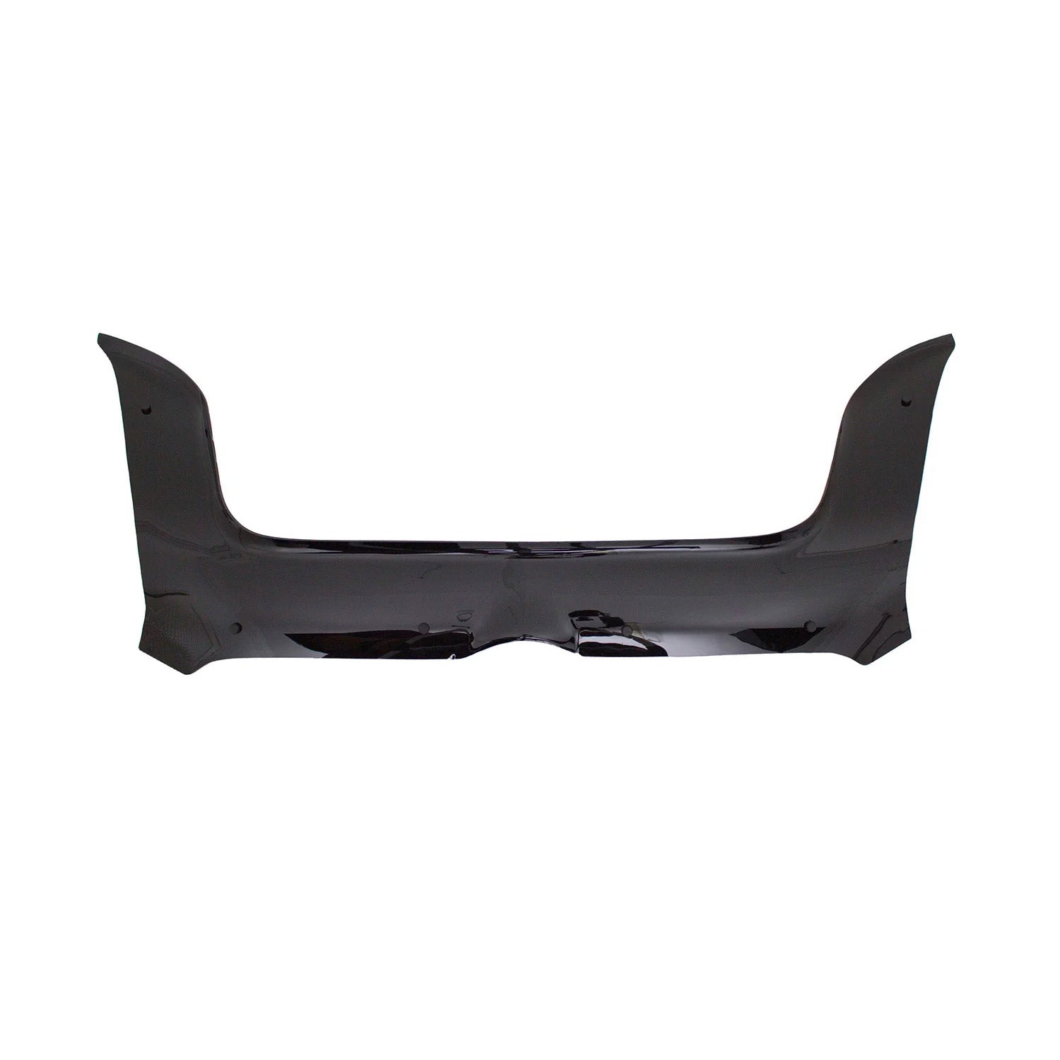 Deflecteurs d'air capot de voiture pour Fiat Doblo 2010-2014 Acrylique Noir