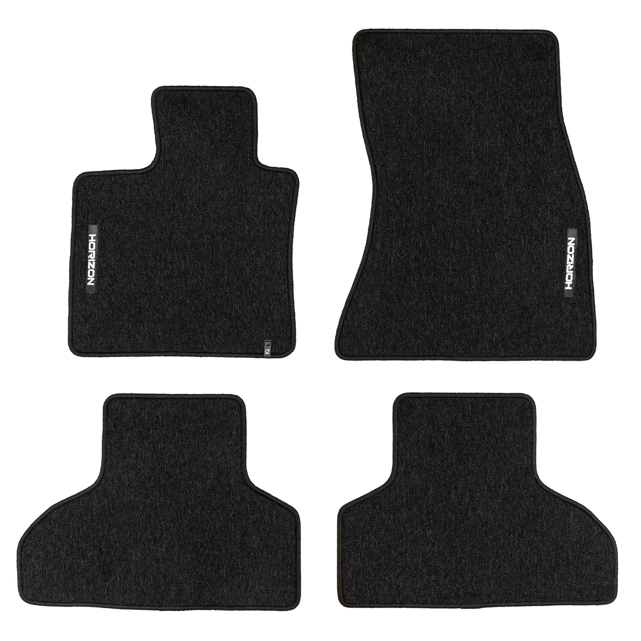 Tapis de Sol de Voiture pour BMW X5 F15 2013-2018 Velours solide et durable 4Pcs