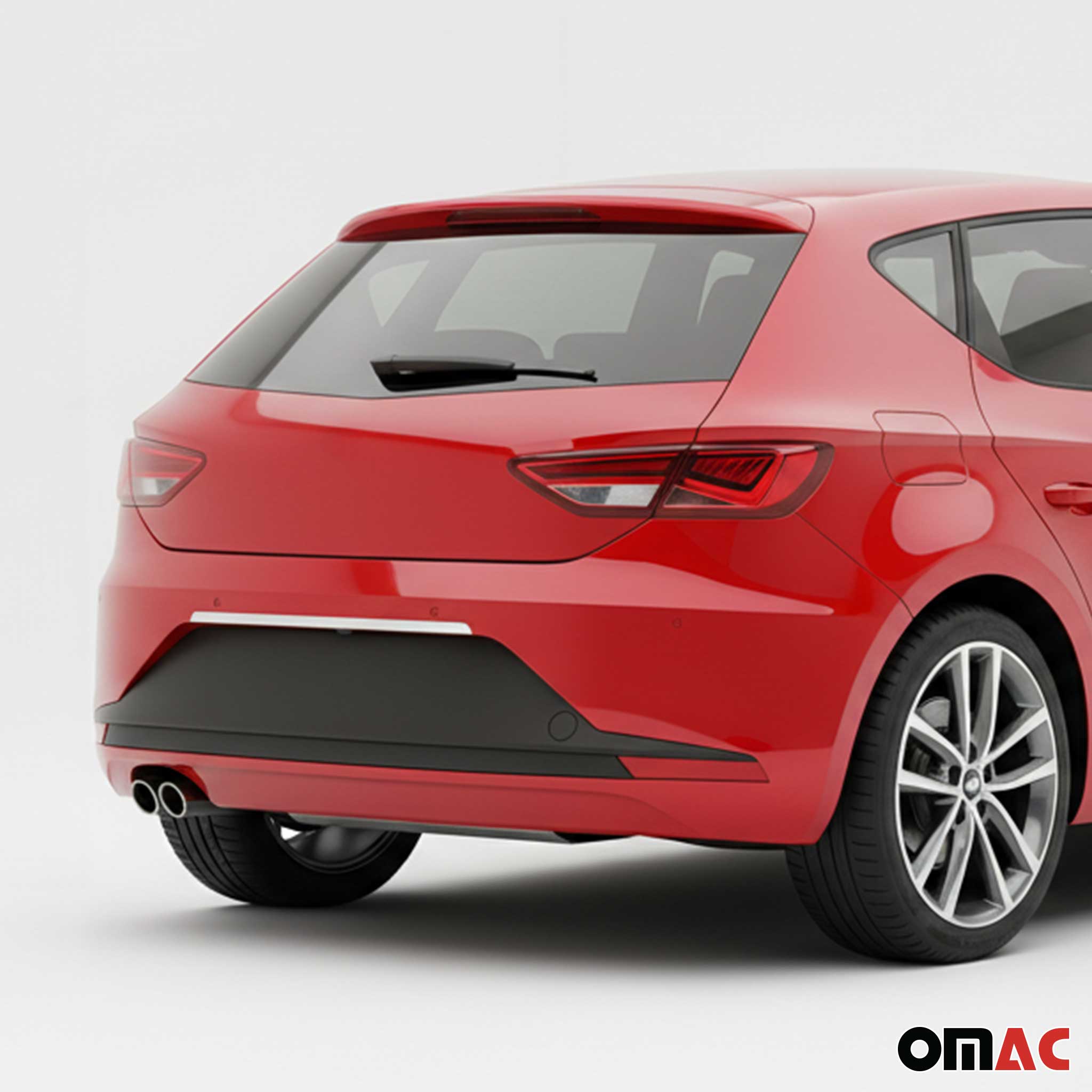 Poignée de Coffre Arrière pour Seat Leon 2012-2020 acier inox