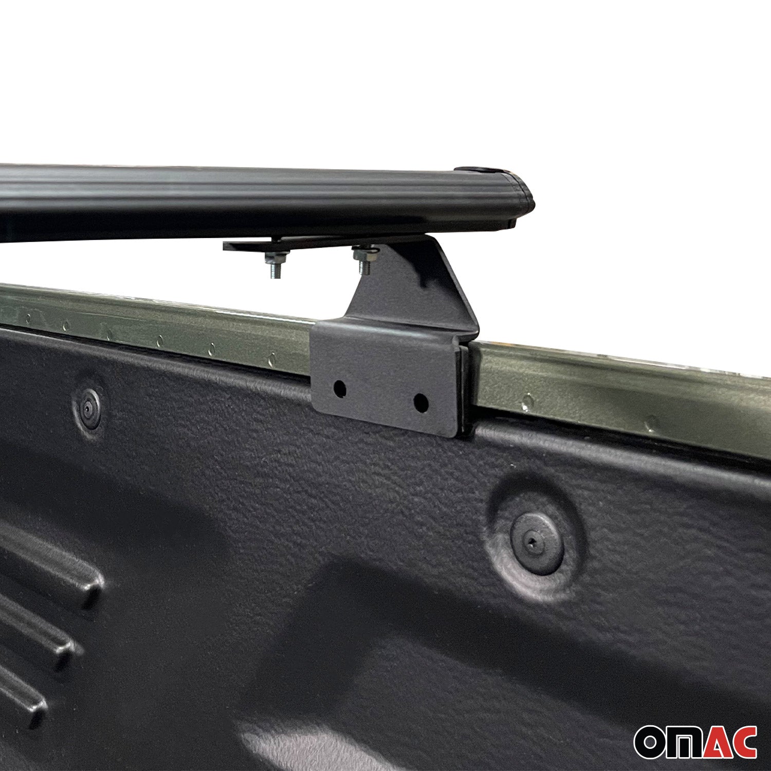 Barres de toit transversales pour VW Amarok 2010-2020 Aluminium Noir