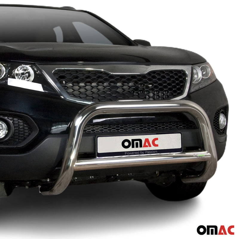 Pare-Buffle Avant Pour Kia Sorento 2010-2012 en Acier Argent