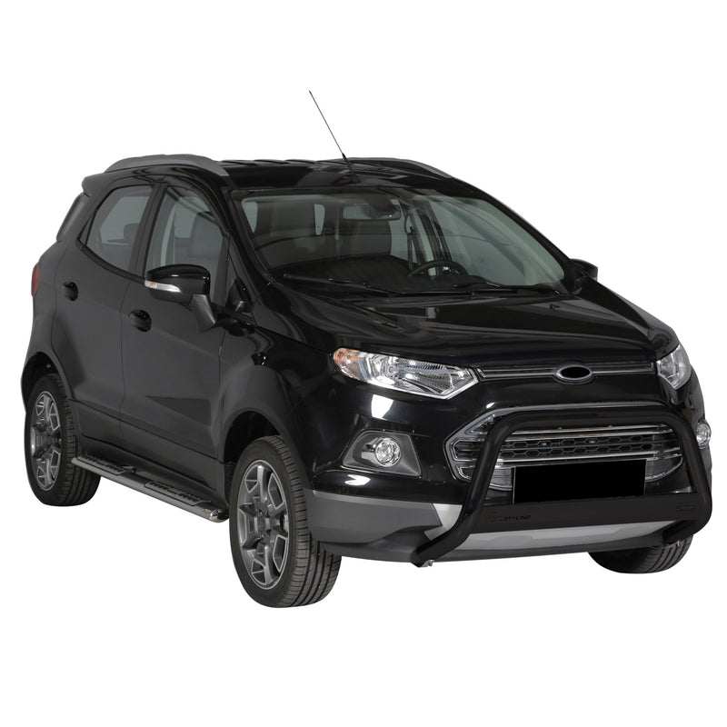 Pare-buffle Avant pour Ford Ecosport 2013-2017 63 mm en Acier Noir