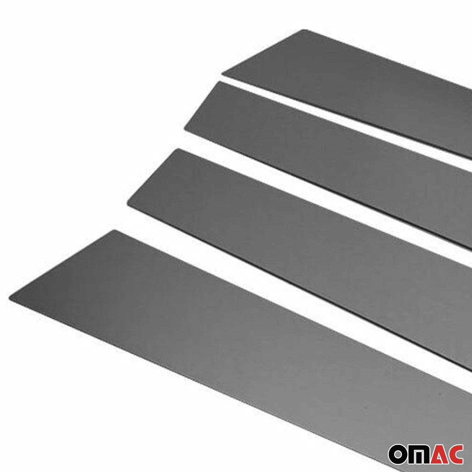 Couverture Garniture de pilier B pour Mini Countryman R60 2010-2017 inox Foncé