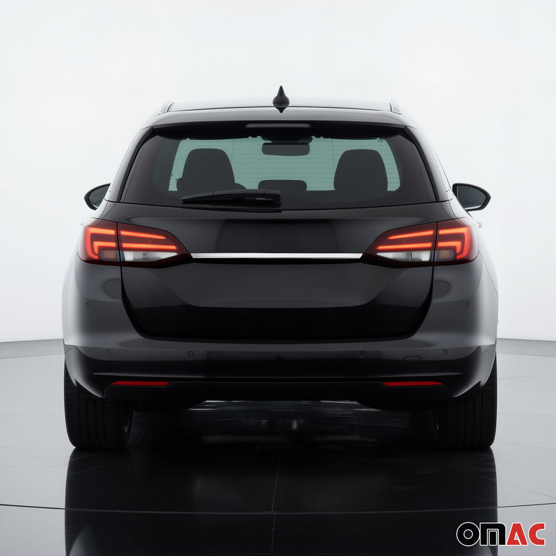 Garniture de Hayon Coffre pour Opel Astra K Sports Tourer acier inox