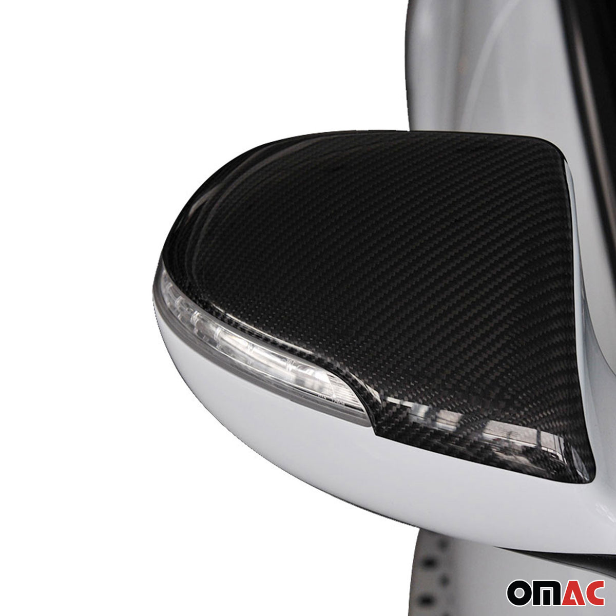 Coques de Rétroviseurs pour Kia Sportage 2010-2015 en Carbone Noir