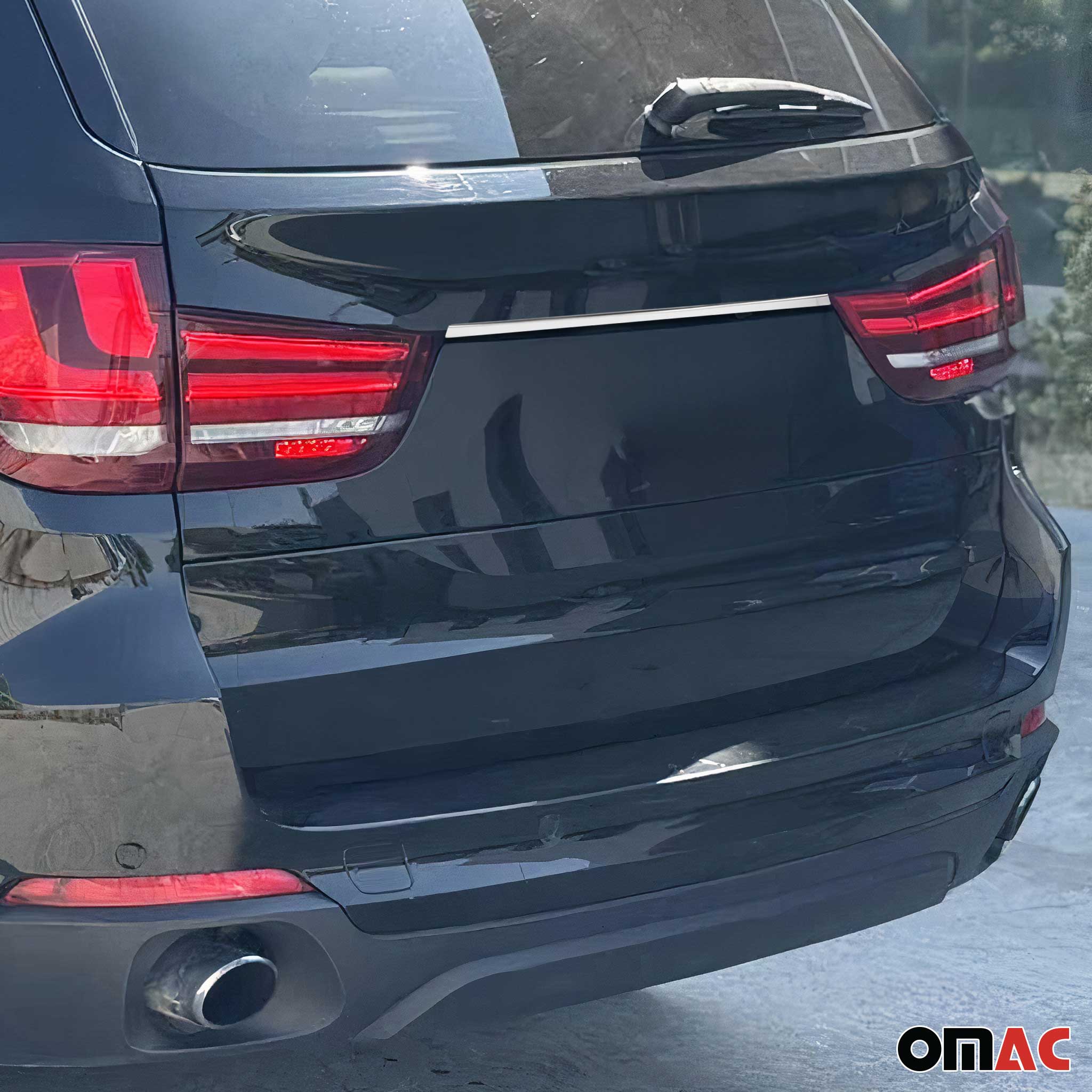 Couvercle de poignée de hayon pour BMW X5 F15 F85 2013-2018 acier inox Chromé