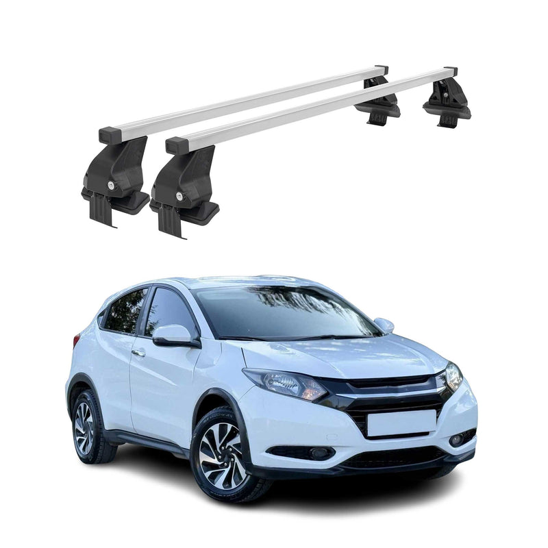 Barres de toit transversales pour Honda HR-V 2015-2024 Acier Gris