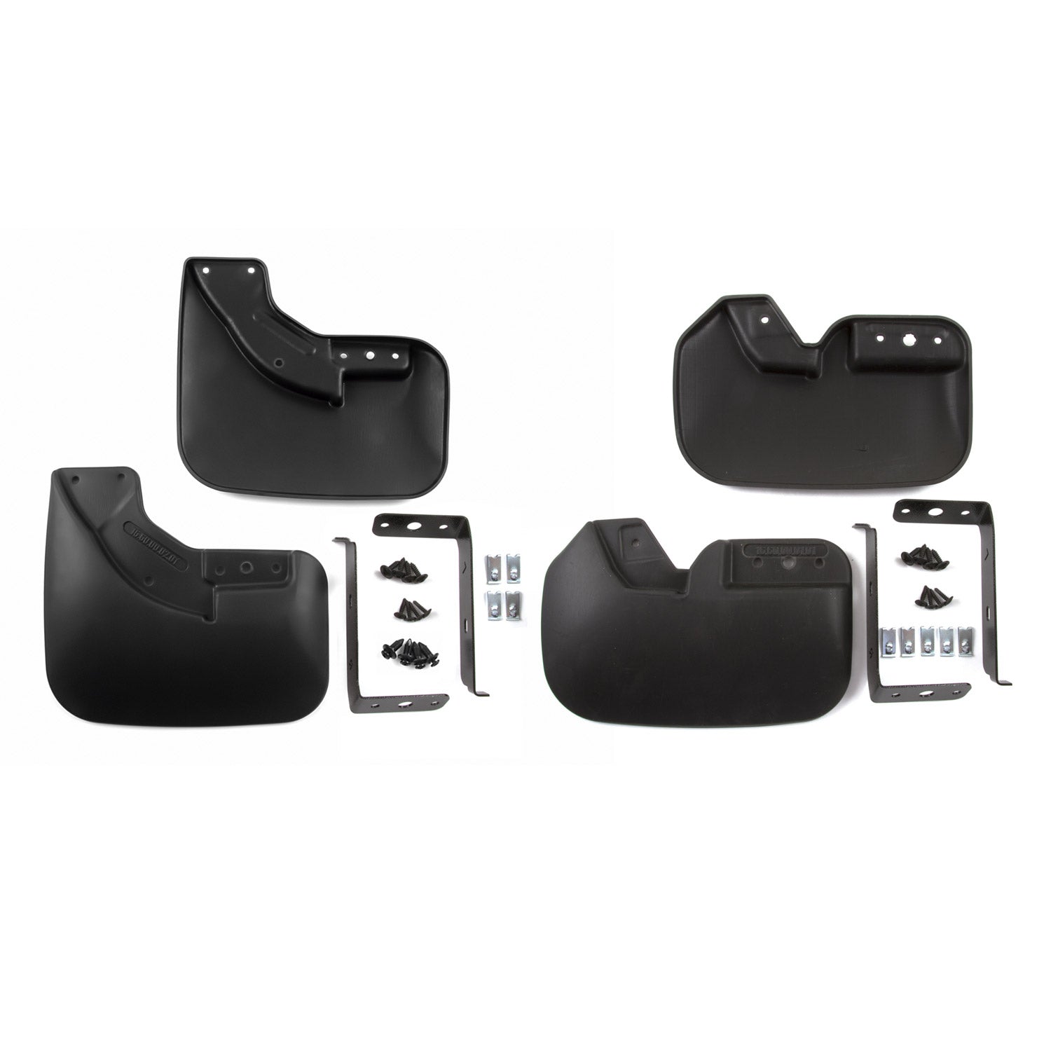 Bavettes Garde Boue pour Ford Transit E-Transit 2014-2026 Avant &Arrière Noir 4x
