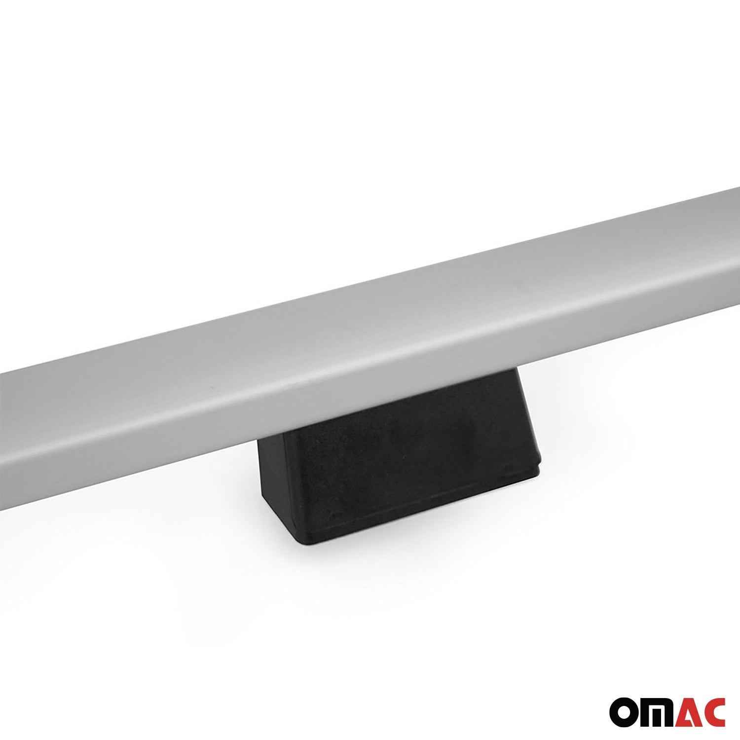 Barres de toit longitudinales pour VW Caddy 2015-2020 L1 Alu Gris