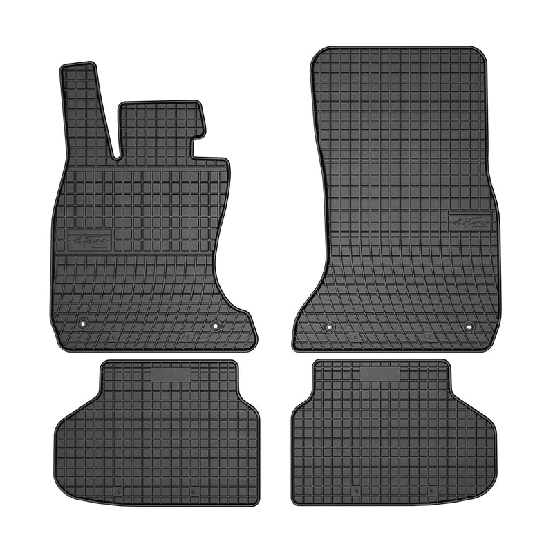 OMAC Tapis de sol pour BMW Série 7 F01 2008-2015 Noir en caoutchouc