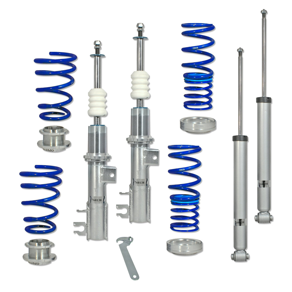 JOM BlueLine Combinés Filetés pour Alfa Romeo MiTo 2008-2018