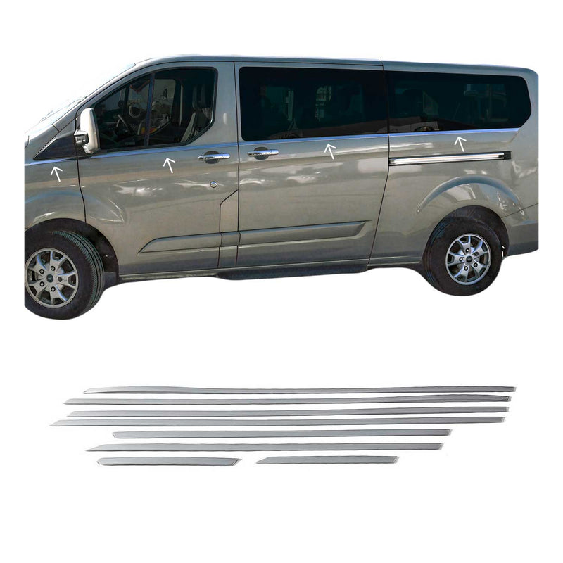 Garniture de Fenêtre pour Ford Tourneo Custom V362 2013-2023 8Pcs