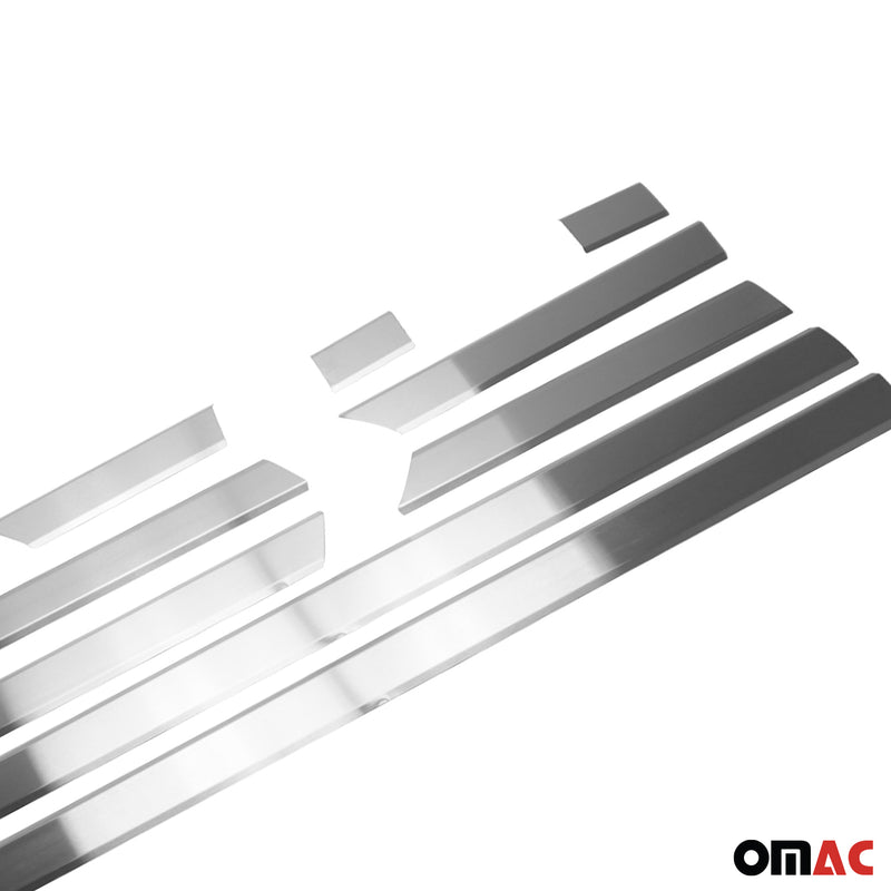 Baguette protection Latérale de porte pour VW Crafter 2006-2017 L2 Chromé Brossé