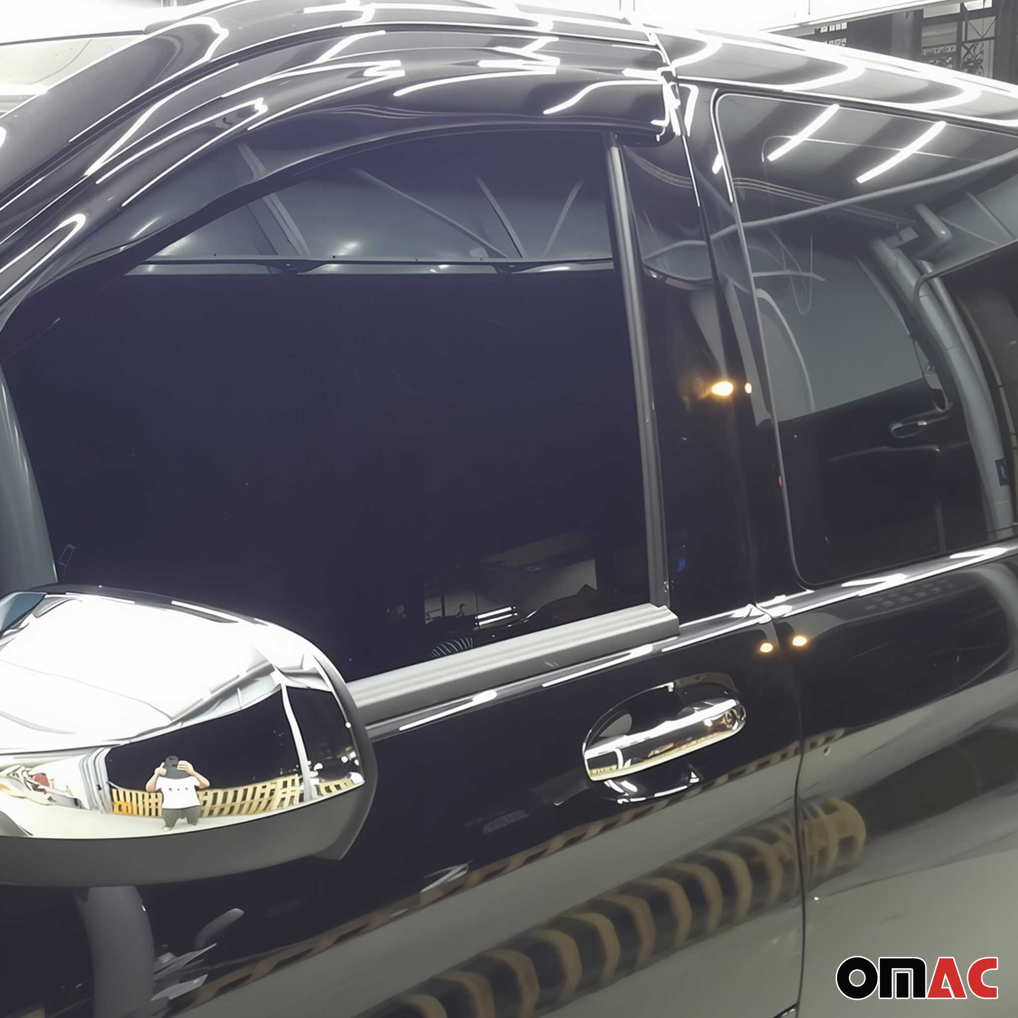 Couverture de poignée de porte pour Mercedes Vito W447 2014-2019 Acier 10Pcs