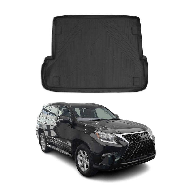 Tapis de Coffre pour Lexus GX 2013-2022 Noir TPE