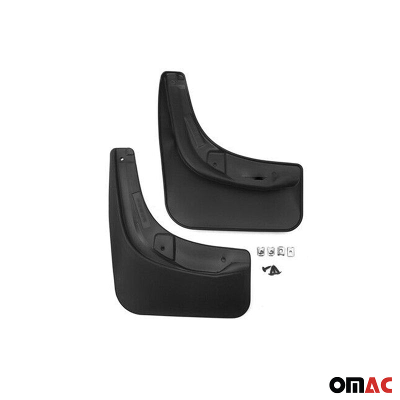 Bavettes Garde Boue pour VW Tiguan 2007-2016 Avant et Arrière Plastique Noir 4x