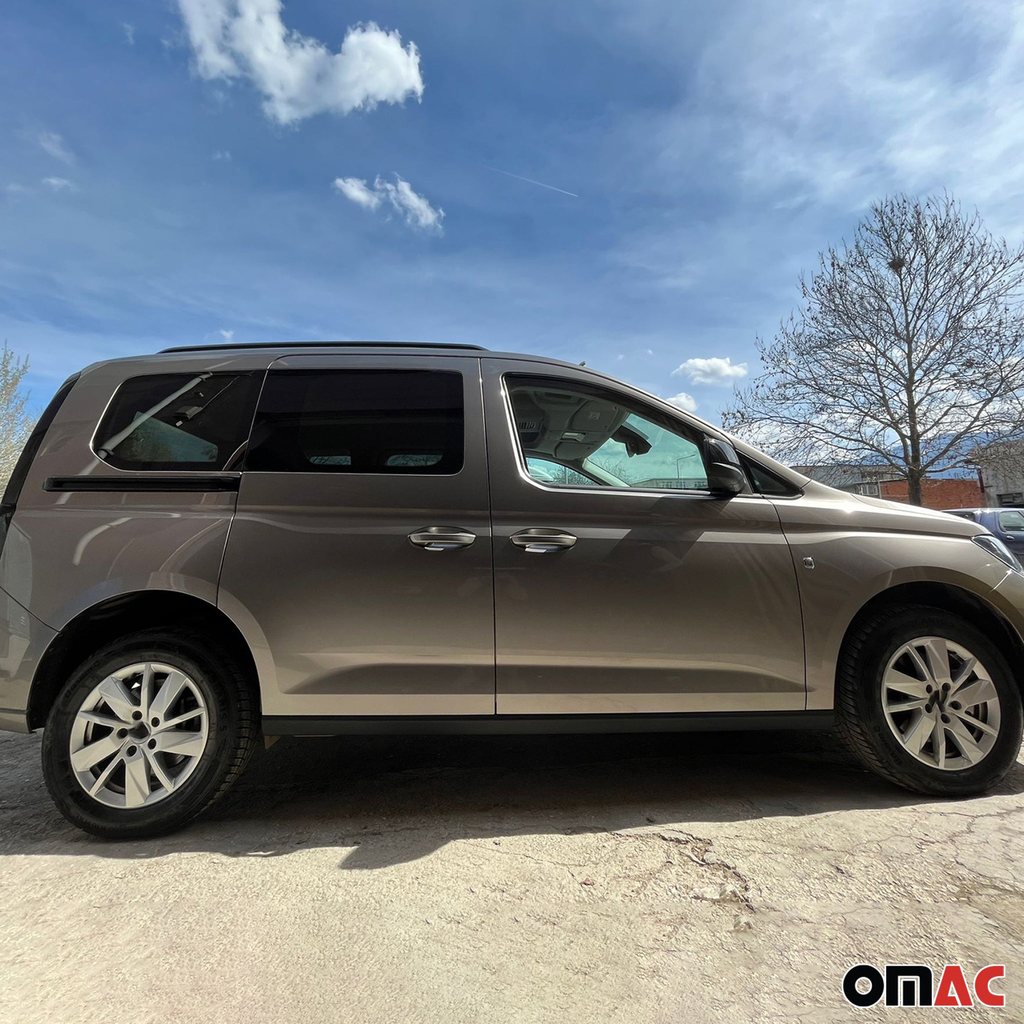 Jupes Latérales de Voiture pour VW Caddy 5 2020-2026 L1 court renforcé