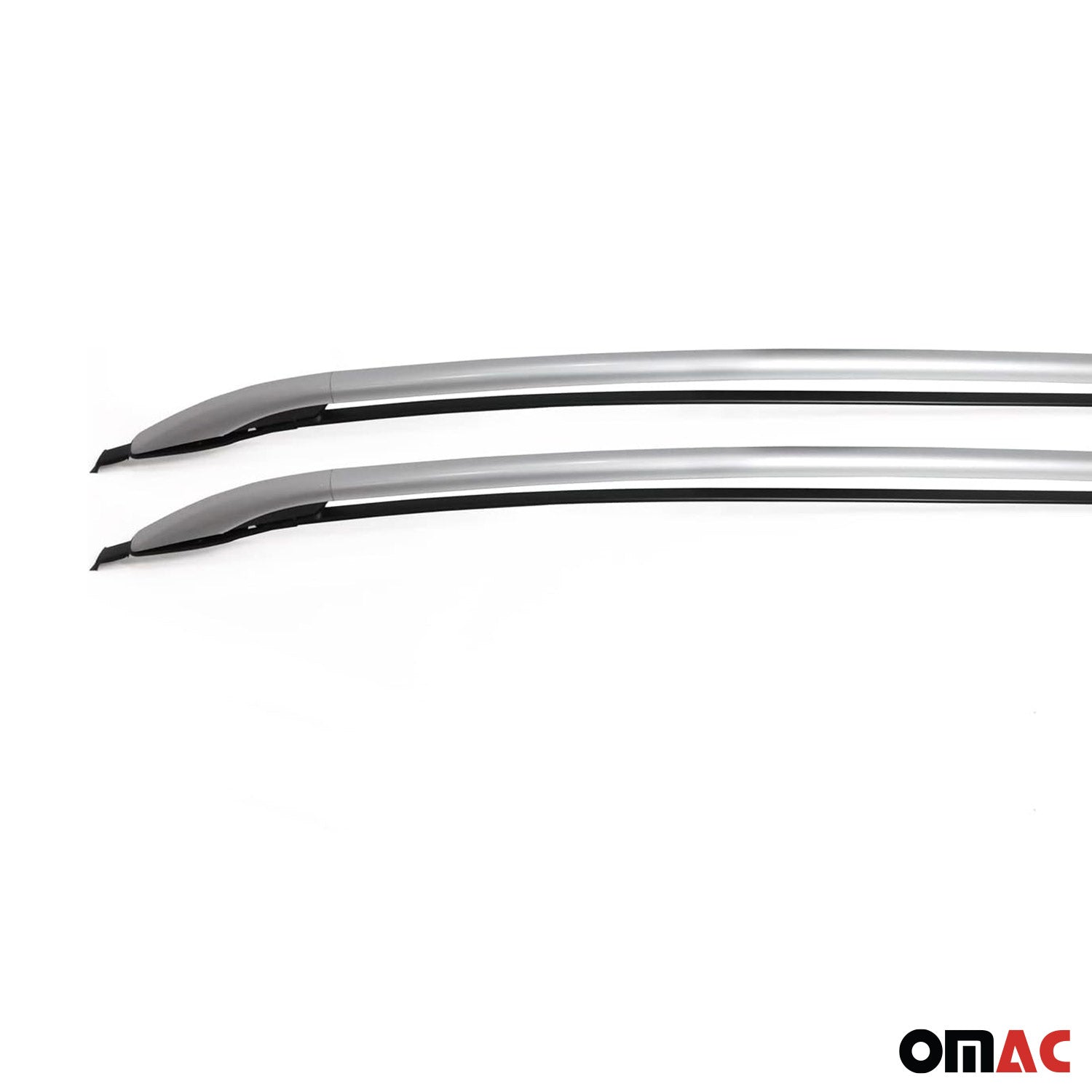 Original Barres De Toit Longitudinales pour Ford Kuga II 2012-19 Aluminium Gris