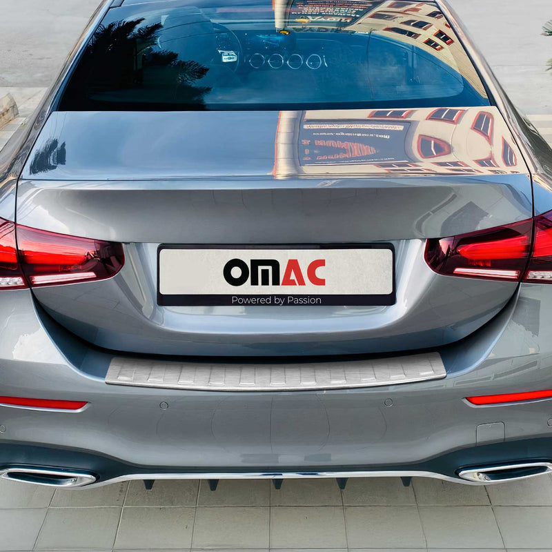 Protection Seuil de Pare-chocs Arriére Pour Mercedes Classe A W177 2018-2025