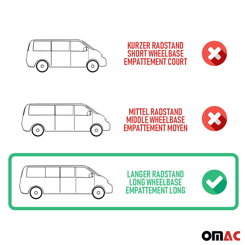 Protection Seuil de Pare-chocs Arriére Pour Opel Vivaro 2019-2024 L3 Brillant