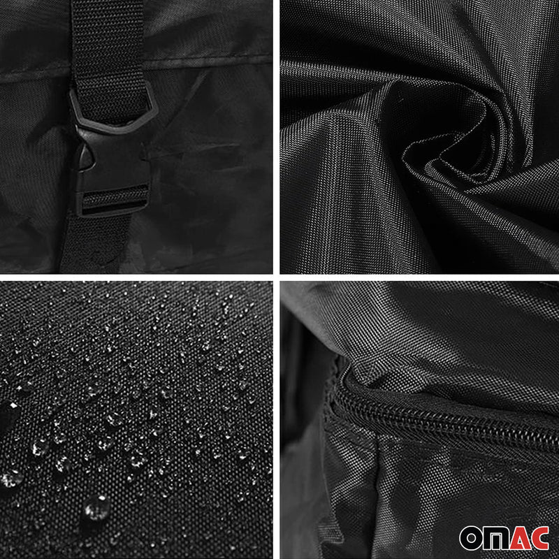 Sac de toit de voiture chargement étanche 500 L – Rangement toit voiture voyage